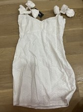 pretty little thing white dress