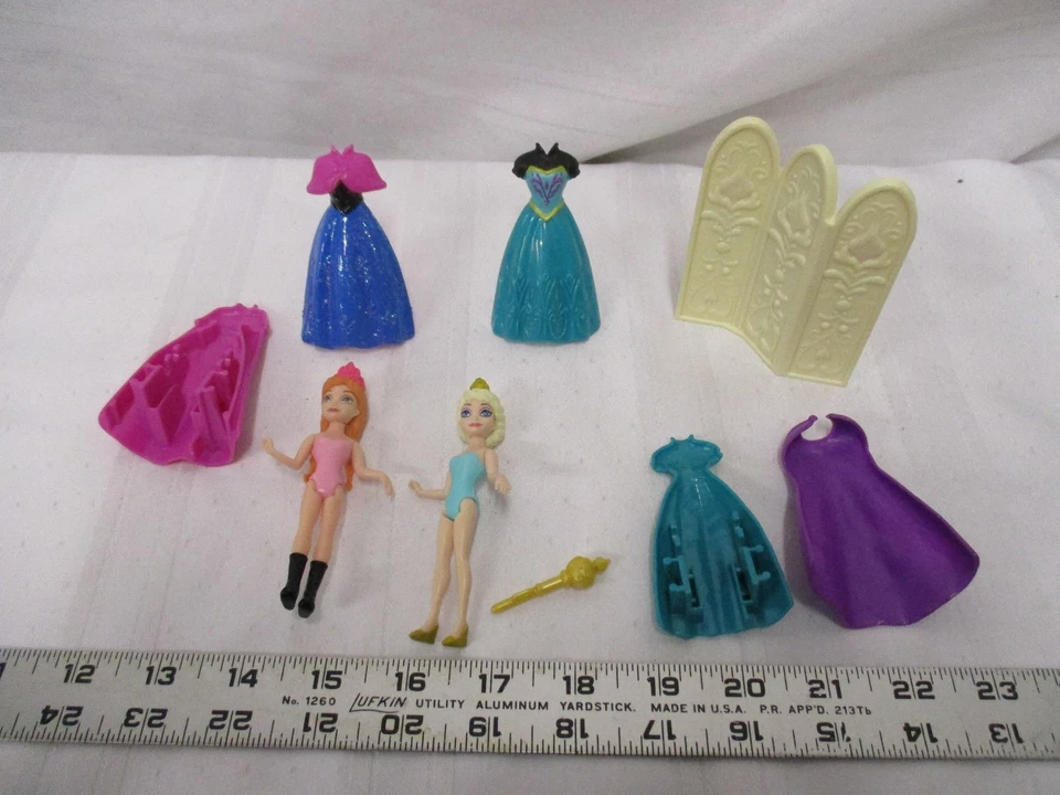 Elsa & Anna Cetro Reina Vestido Abrigo de Nieve Vestido Pared Espejo Disney Juguete Divertido Foto 2 de 4