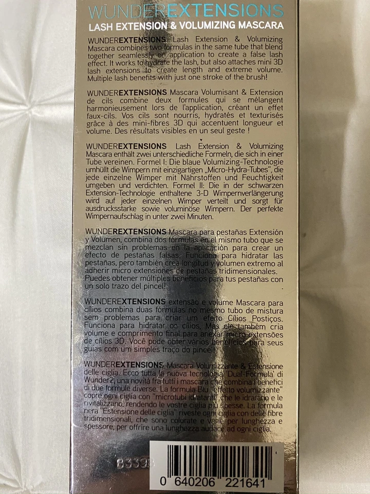 WUNDER2 WUNDEREXTENSIONS Lash Extension & Volumizing Mascara Black, False... - Image 3 of 4