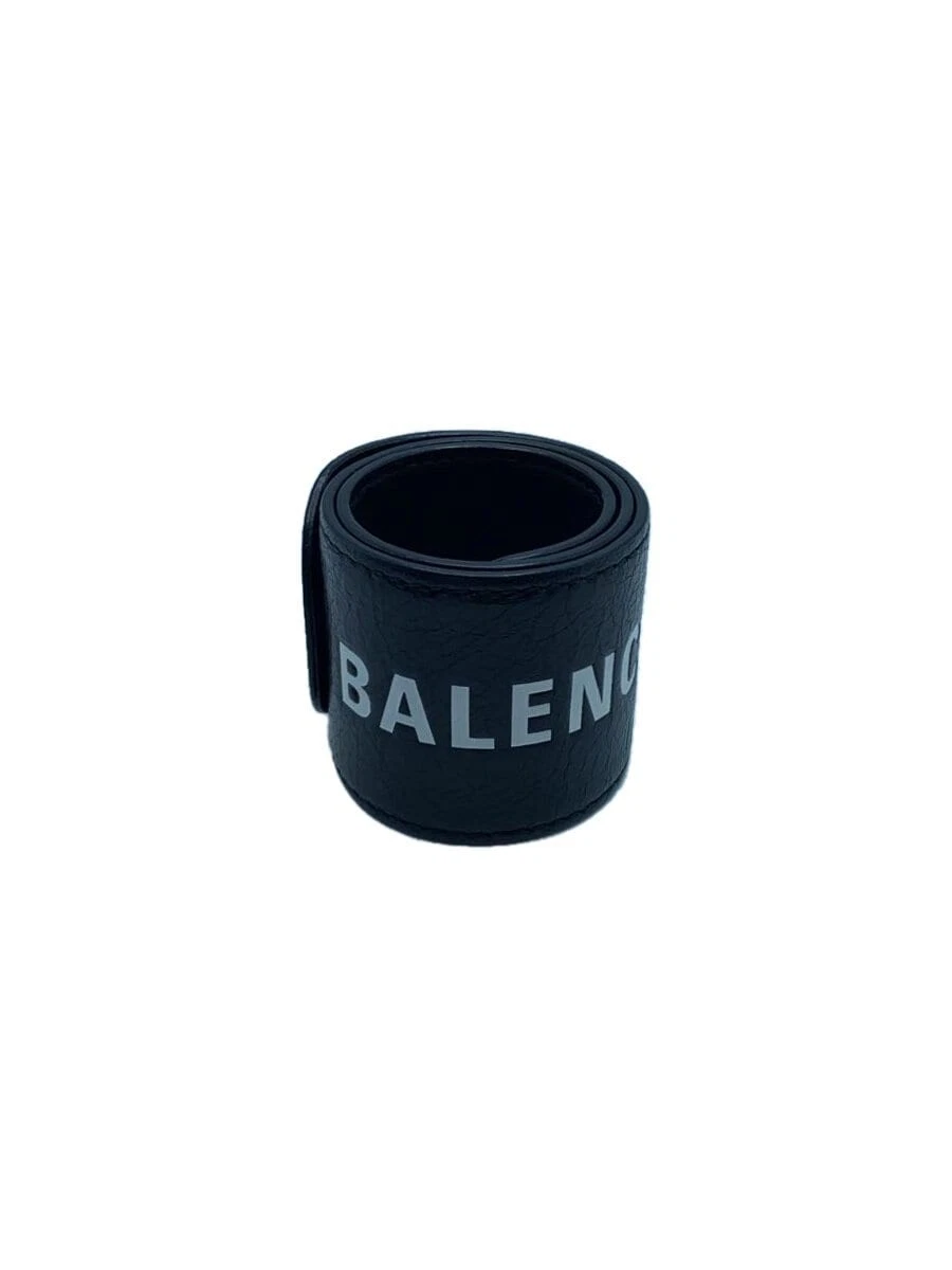 BALENCIAGA Bracciale Ciclo Braccialetto Nero Uomo 469170