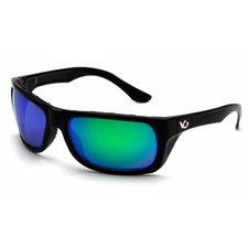 Pyramex VGSB931 Vallejo Safety Glasses Polarized Green Mirror with Black Frame