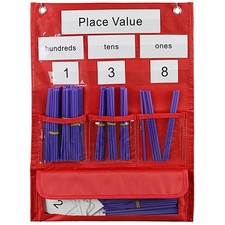 Counting and Place Value Pocket ChartCounting Caddie Pocket Chart  