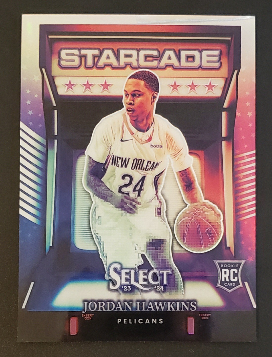 2023-24 Panini Select Jordan Hawkins Silver Starcade RC #1