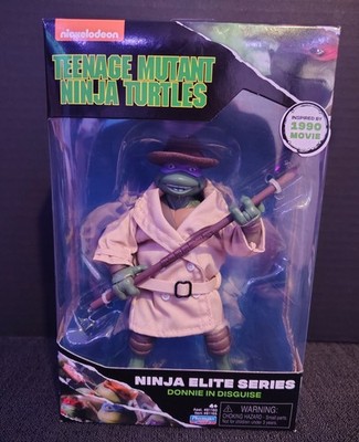 Playmates Toys TMNT Donnie Ninja Elite Series Donnie in Disguise Action Figure