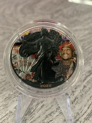 1 oz Silver Music Super Star Tupac Shakur - ASE #81/250