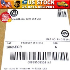 NEW Allen-Bradley 5069-ECR COMPACT LOGIX 5380 END CAP 5069ECR US Free Tax
