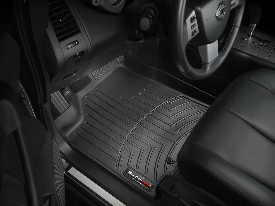 Forro de piso WeatherTech para Nissan Murano 2003-2007 - primera fila, negro Foto 2 de 4