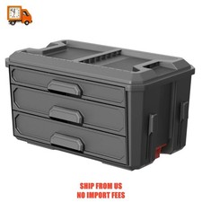 Hyper Tough Hyper Stack 3 Drawer Tool Storage Box Hyper Tough Hyper Stack 3 Drawer Tool Storage Box