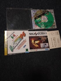 Sega Saturn Soft 4 piece set #9022bc