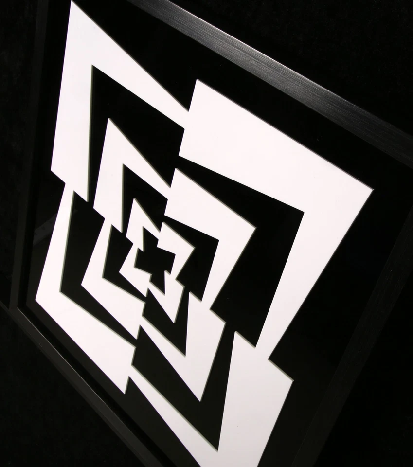 Morandini, Marcello - 648B - 3D-Konstruktion/Relief - gerahmt - handsigniert - Bild 4 von 4