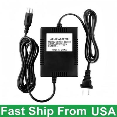 9V 4-PIN DIN AC-AC Adapter Charger for Korg Electribe MX EMX-1 Power Supply Cord