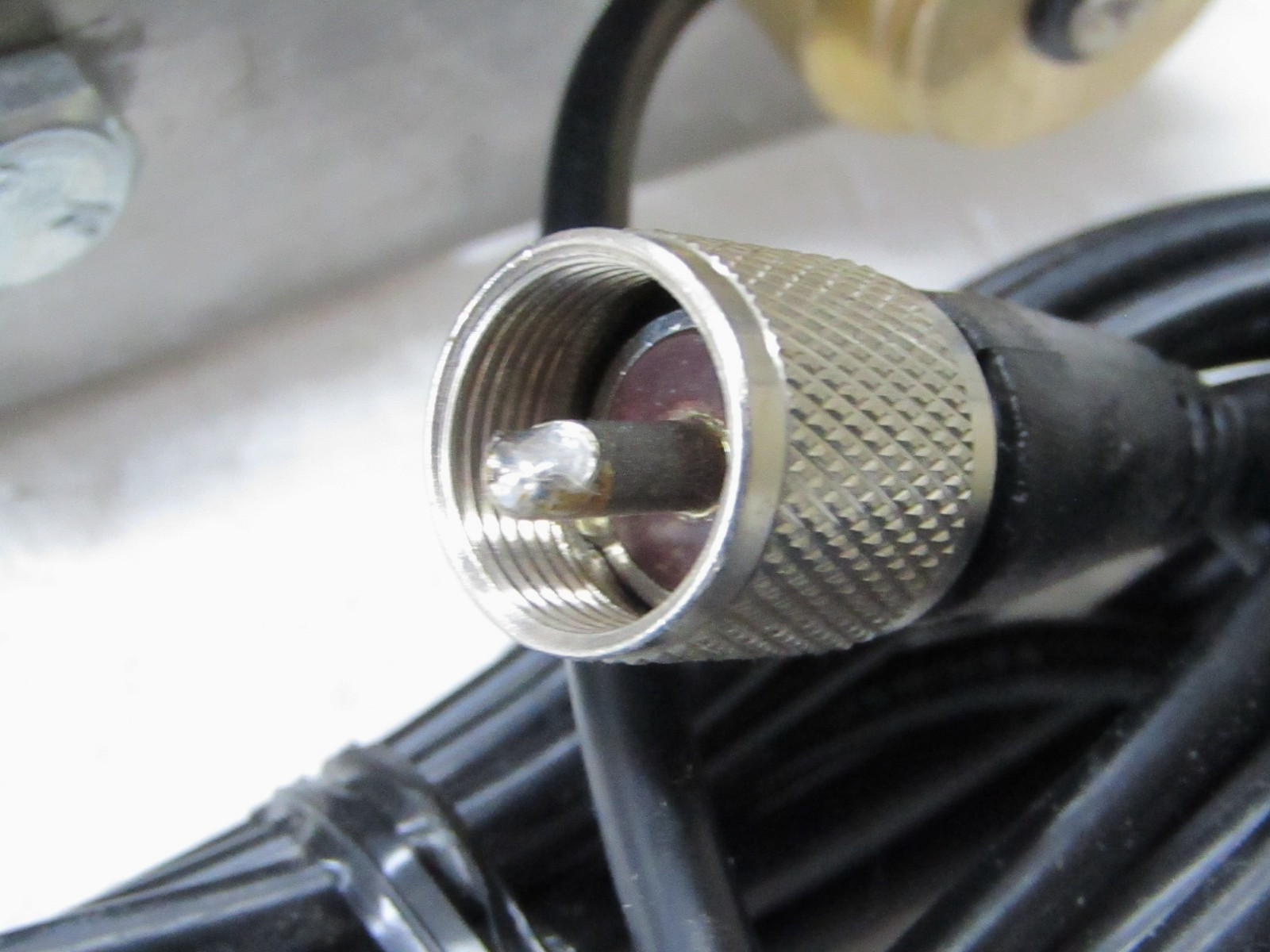 Workman SH4NMO NMO Antenna Mount VHF/UHF Flat Fit Stake Pocket w/ Coax Cable Kit