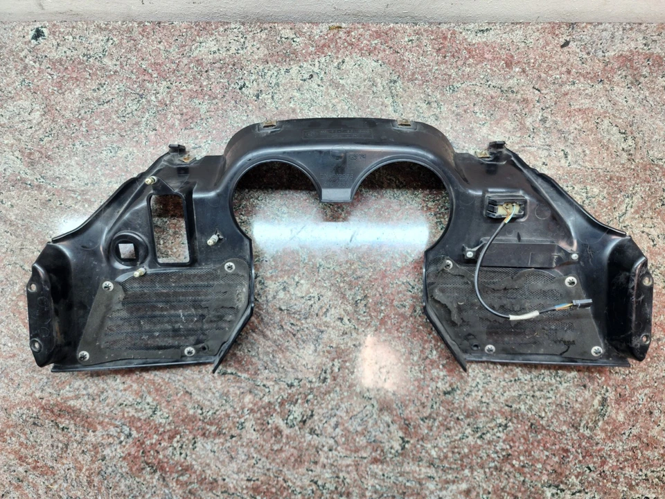 BMW R1150RT 2001-2005 tablero interior delantero panel central carenado de ventilación OEM 46637651949 Foto 2 de 4