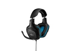 Logitech - G432 Wired Gaming Headset for PC - Black / Blue - 981-000769