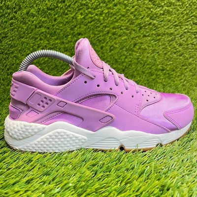Nike Air Huarache Run Womens Size Purple Athletic Running Shoes  Sneakers
