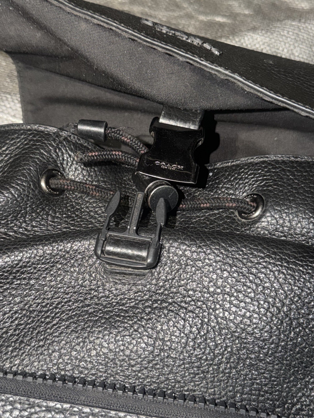 Coach Daypack Backpack.  READ DESCRIPTION. As is - image 5