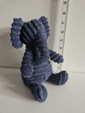 Jellycat London Retired Cordy Roy Elephant J1232 Blue Plush Soft Toy Small