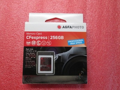 AGFAFOTO Cfexpress Type B 256GB Memory Card