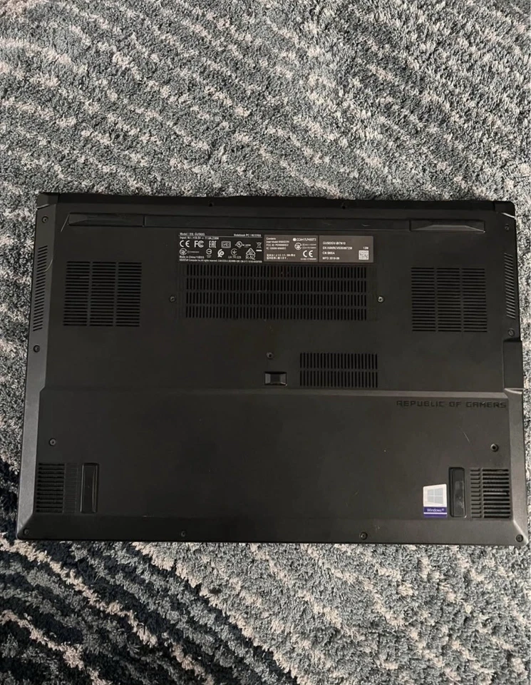 Portátil para juegos Asus ROG Zephyrus GU502G Foto 4 de 4