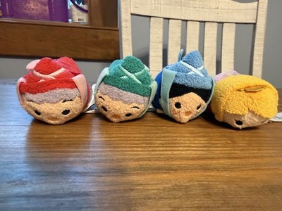 Disney Tsum Tsum Plush Lot Aurora Fauna Flora Sleeping Beauty Fairy Mini Plush