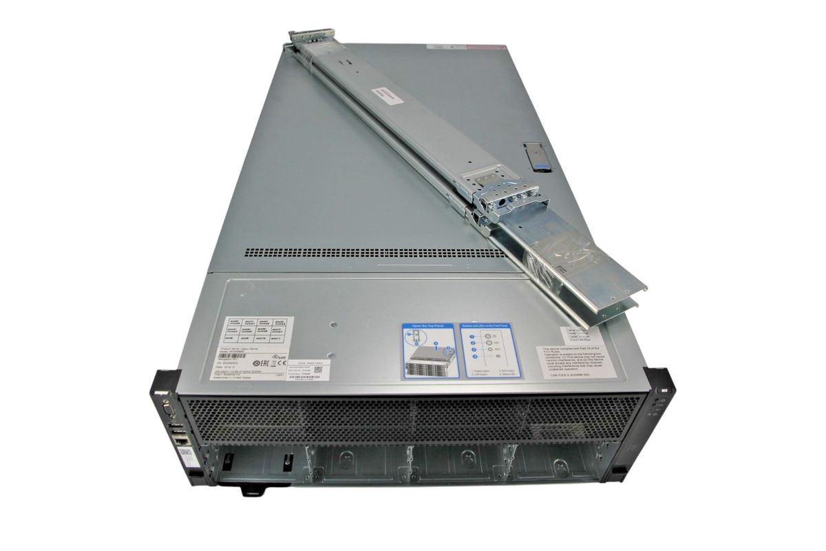 AI Deep Learning Server 8x V100 32GB GPU 2x Xeon 8260 256GB Inspur