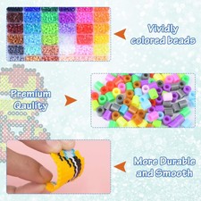 TM Essentials 741003 Little Creators Bügelperlen – Set Mit 2 Steckbrettern, Perlen & Bügelpapier – Nicht Für Unter 3 Jahre