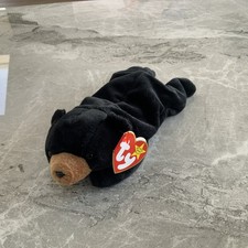 Ty beanie baby "Blackie" the bear in Perfect mint condition with mint tags