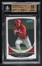 2013 Bowman Draft Top Prospects Chrome Billy Hamilton #TP-32 BGS 10 PRISTINE 0s3
