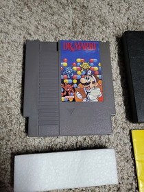 Dr. Mario (Nintendo NES, 1990) COMPLETE CIB Authentic Tested & Cleaned! Nice