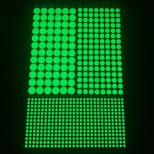 Glow in the Dark Luminous Dots Wall Stickers Kids Room DIY Decor