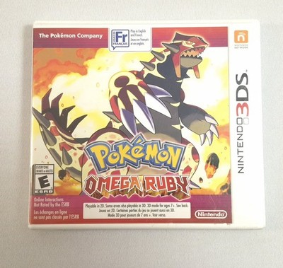 Pokemon Omega Ruby (Nintendo 3DS, 2014), Complete