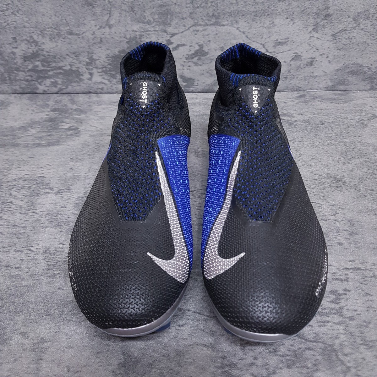 Size 6 - Nike Phantom Vision Elite DF FG Black Blue for sale