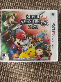 Nintendo 3DS Game Lot: Super Smash Bros, Sonic Boom, Goosebumps, Angry Birds