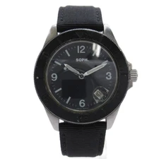 Y1116 SOPH. × P.C.P.O.WATCH Watch Automatic Date Date Not Original Belt Men's