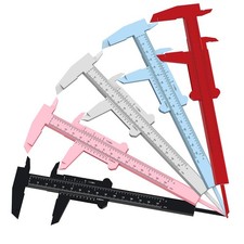 10 Pcs Brow Mapping Tool for Tattoo/Eyebrow Artists,Mini Plastic Double Scale...