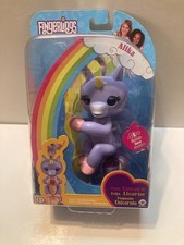 NEW 2016 WowWee Fingerlings Baby Unicorn Alika Figure 40 Sounds