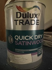 Satinwood Dulux 5litre Paint X 4 tins 20L In Total Decorating