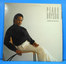 PEABO BRYSON STRAIGHT FROM THE HEART LP 1984 ORIGINAL GREAT CONDITION VG+/VG+!!A