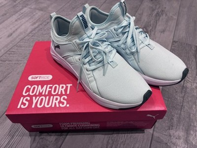 Puma Sophia Softride Laufschuhe Sportschuhe Sneaker Damen Gr.40,5 Mint Türkis