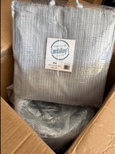 King CordaRoy's Nest Corduroy Light Grey New Terry Bean Bag-Convertible Bean Bag