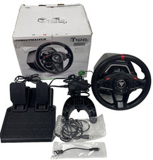 Thrustmaster T128 Force Feedback Racing Wheel Pedals Xboxpc Version Tested