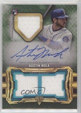 2020 Topps Triple Threads Emerald 17/50 Austin Nola #RFPAR-AN Auto fm0