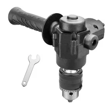 Right Angle Drill Head Adapter Maintenance Tool with Handle for Small Places