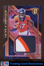 2018 Gold Standard #36 DaeSean Hamilton Newly Minted Memorabilia Prime #/49