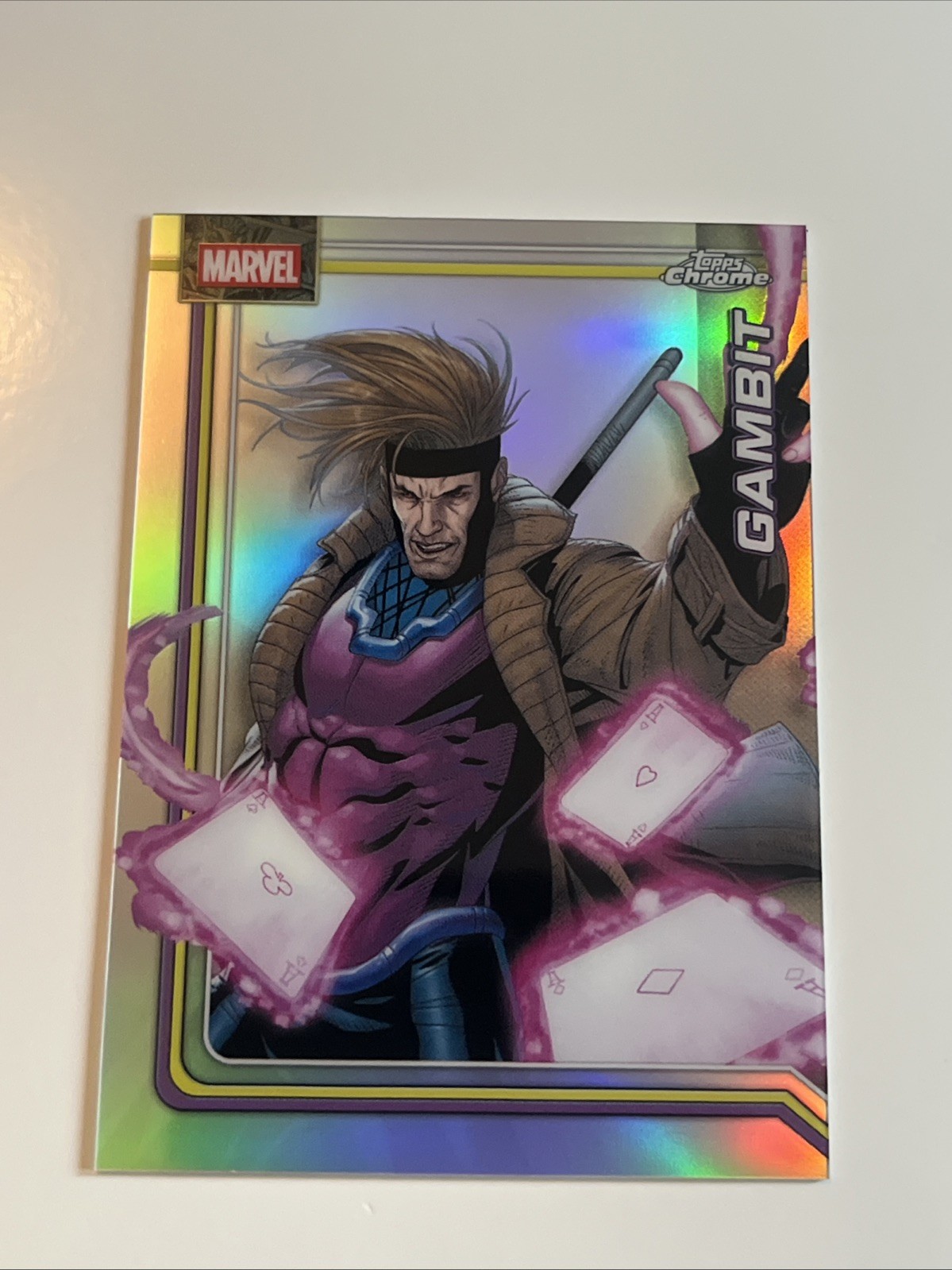2026 Topps Chrome Marvel; Gambit; Refractor #039