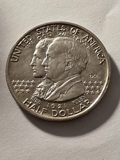 1921 Alabama 2x2 Commemorative Half Dollar