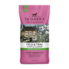 Skinners Field & Trial Lamb & Rice Puppy & Junior Dry Dog Food - 15kg 3.81 per kilo