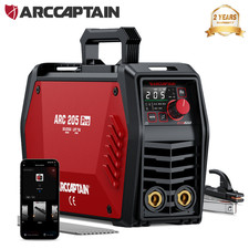 ARCCAPTAIN iControl ARC205 Pro Schwei&szlig;ger&auml;t App-Steuerung 205 Amp ARC/Lift TIG
