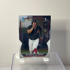2023 Topps Bowman Chrome- Prospects, Deyvison De Los Santos #BCP-116. 1st Bowman