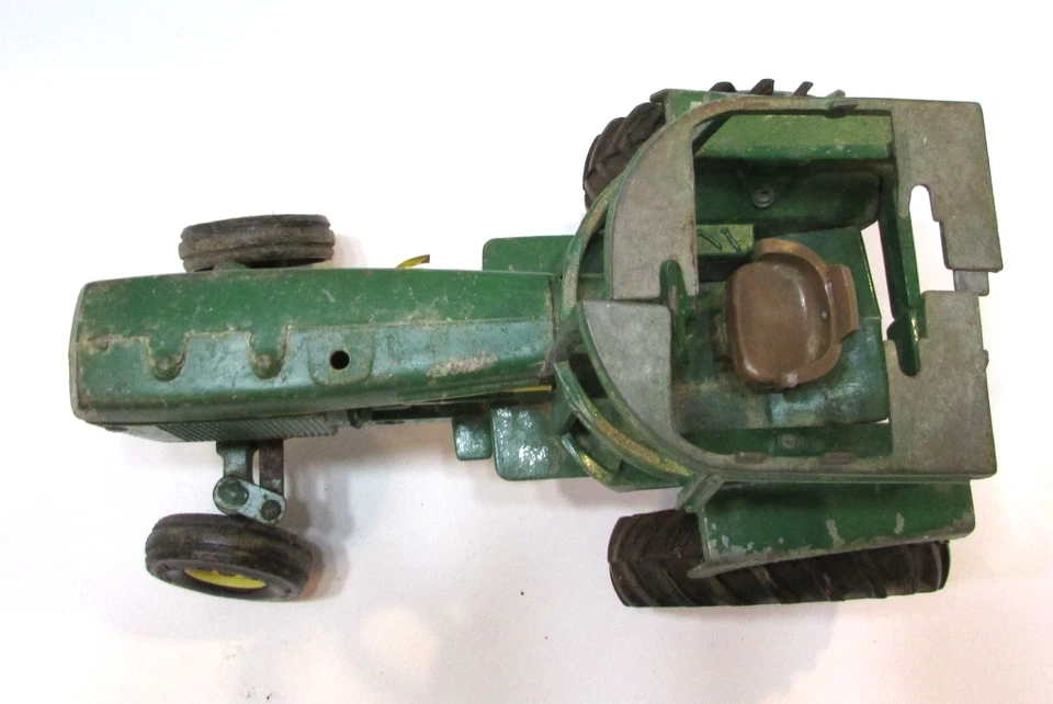 Old 1/16 Ertl John Deere 4430 Farm Tractor just pulled out of the trees weeds - Image 3 of 4